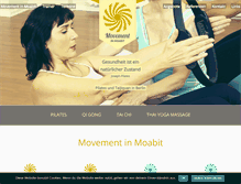 Tablet Screenshot of movement-in-moabit.de
